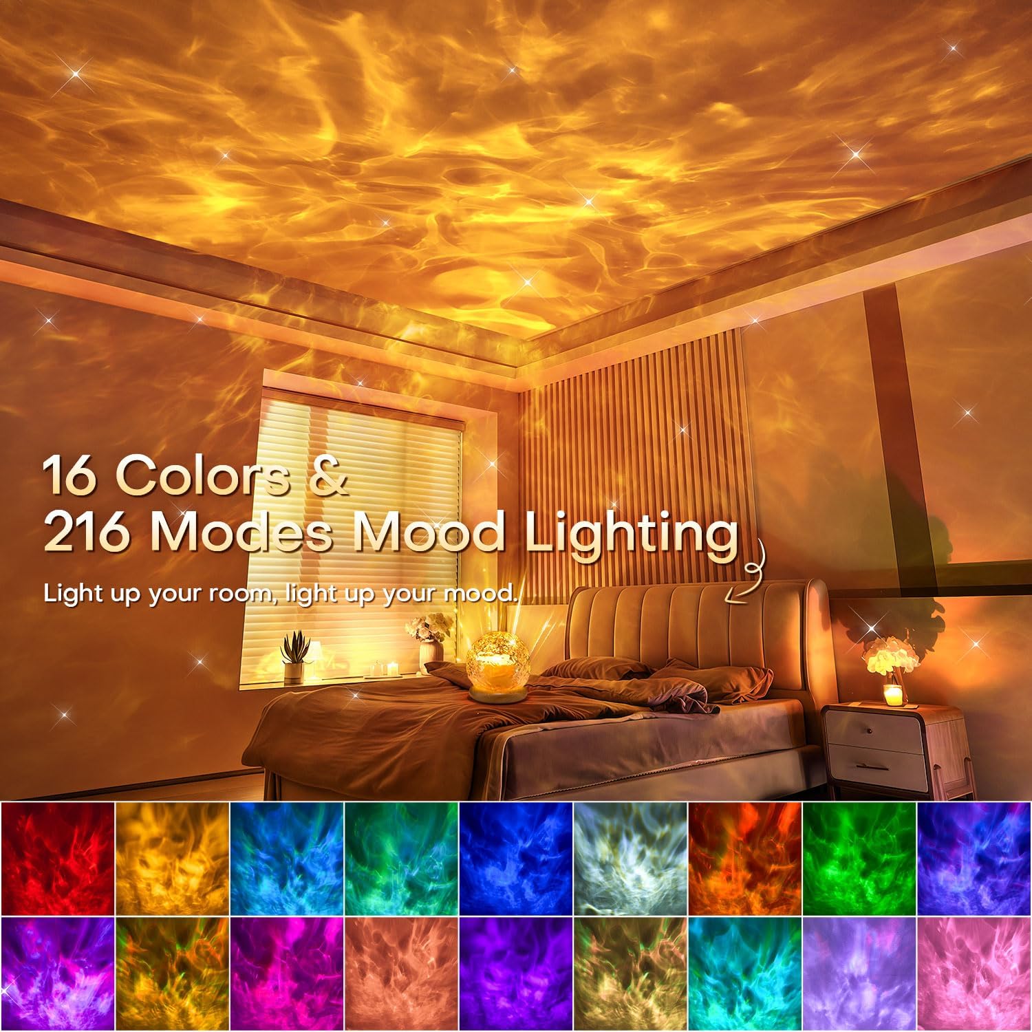 Three-in-One Sunset Mood Lamp - Image 3