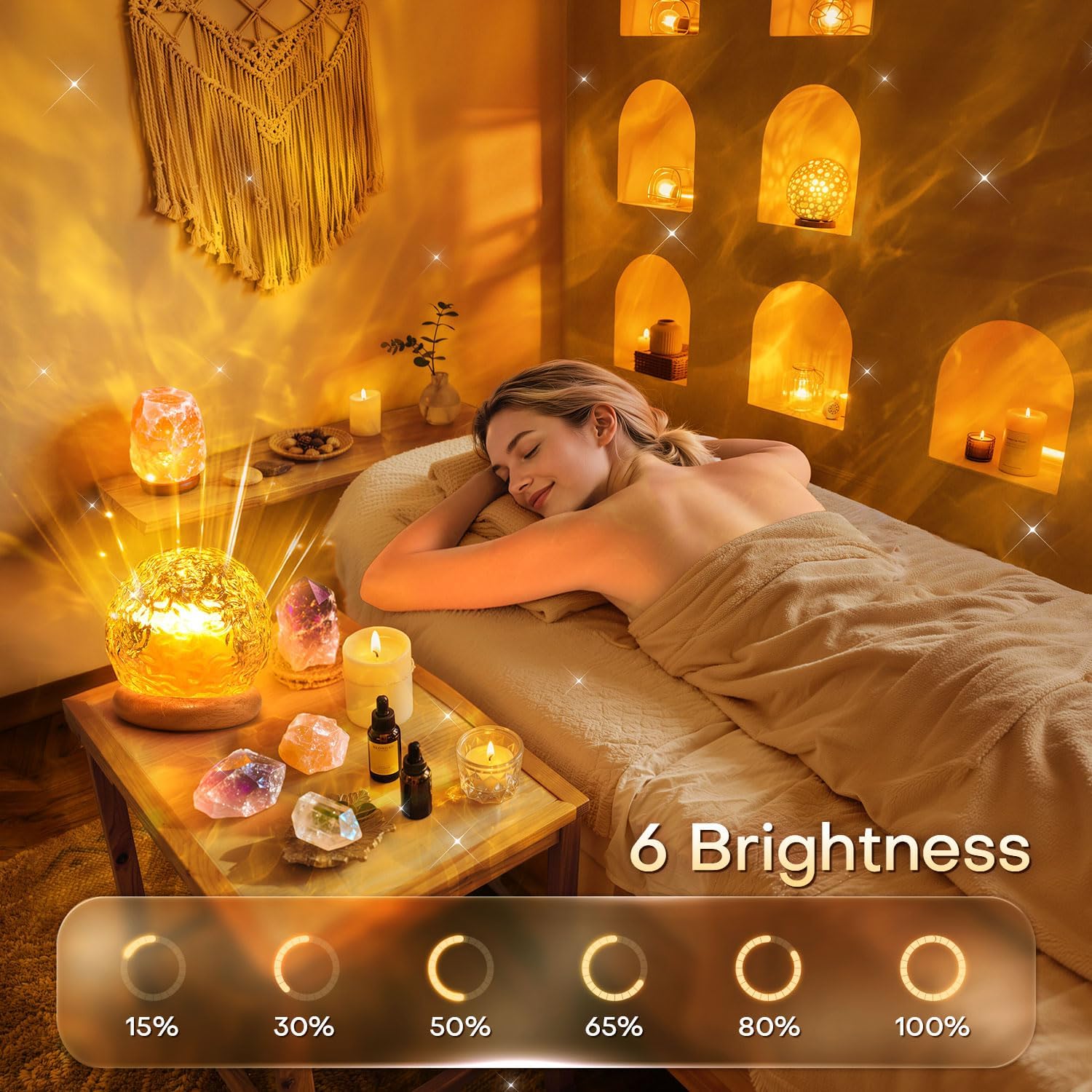 Three-in-One Sunset Mood Lamp - Image 5