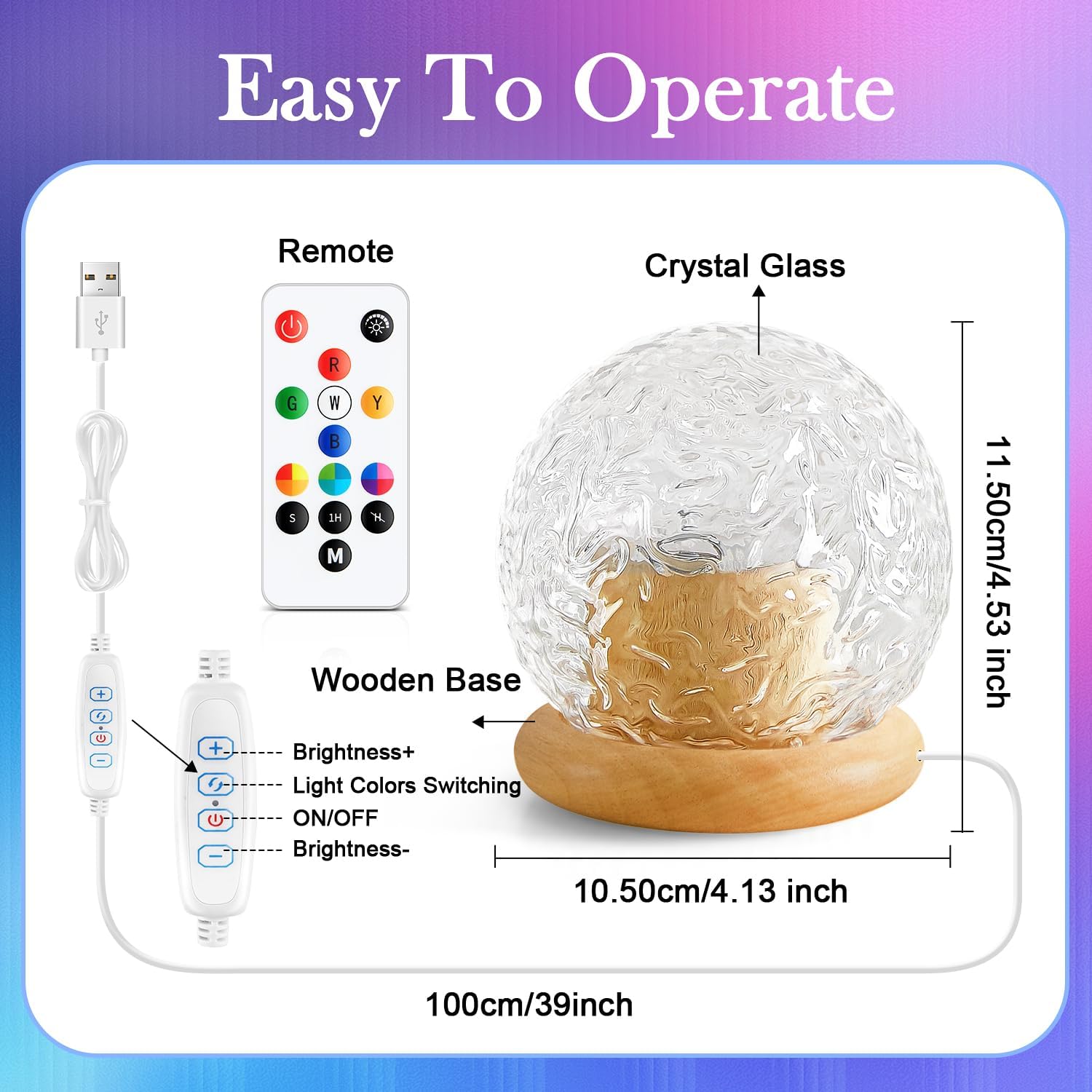 Three-in-One Sunset Mood Lamp - Image 7