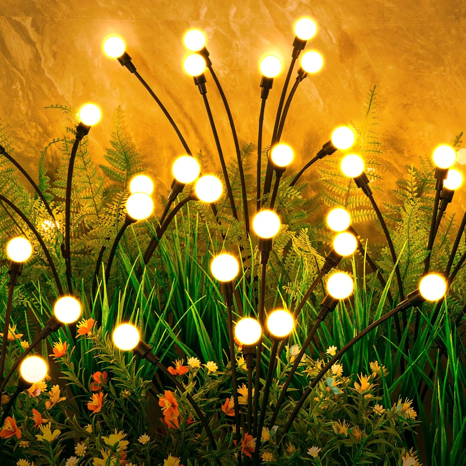 Four-Pack Solar Firefly Lights - Image 9