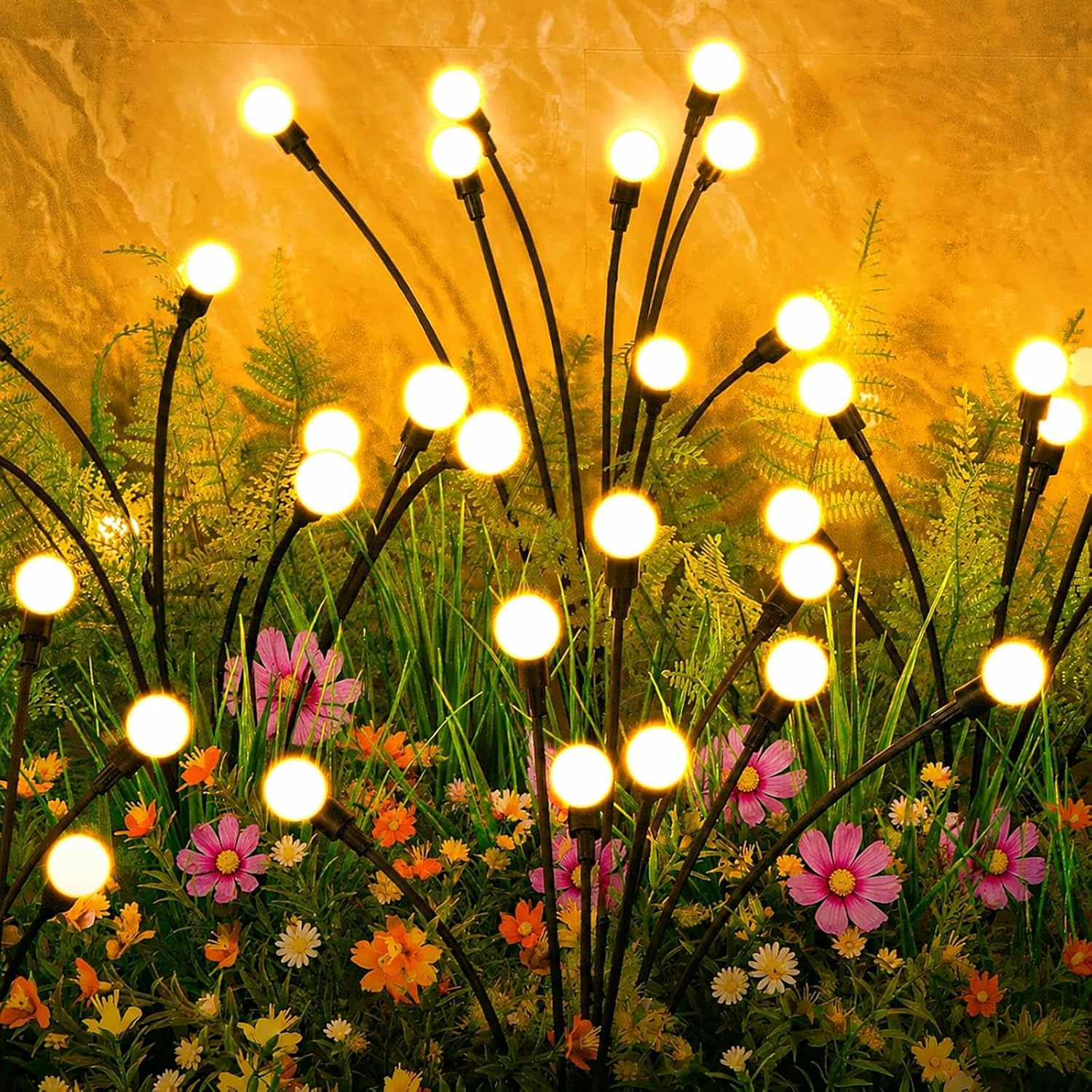 Four-Pack Solar Firefly Lights - Image 8