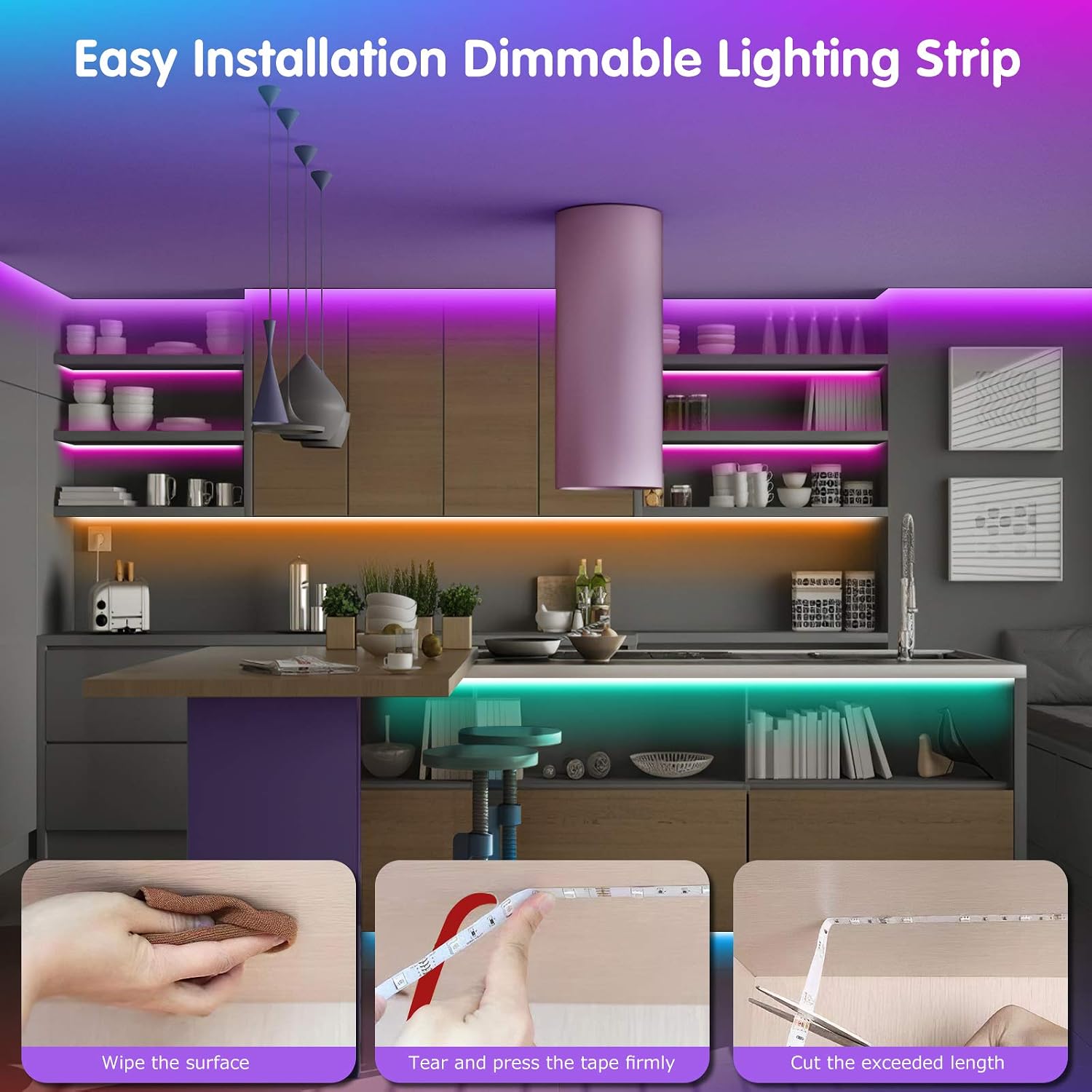 Two-Roll Music Sync Strip Lights - Image 7