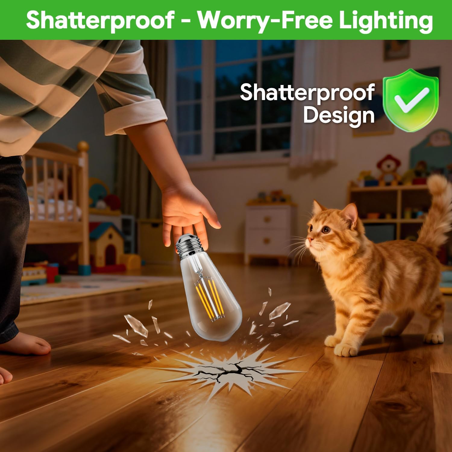 Shatterproof Edison LED Bulbs - Image 4